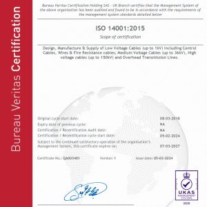 DC - ISO 14001 Certificate